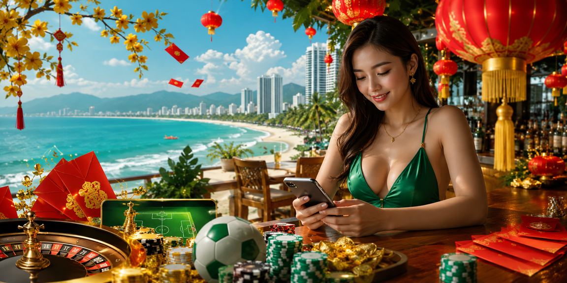 Người dùng Việt Nam theo dõi cá cược casino trực tuyến trên màn hình điện thoại